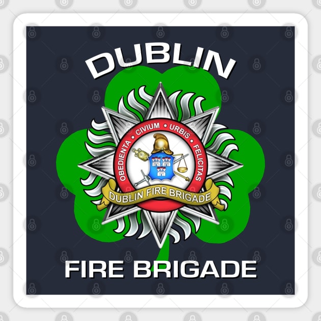 Dublin Fire Brigade Magnet by ianscott76